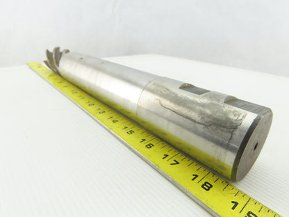 Melin 2" Dia 6 Flute End Mill 3-3/8" LOC  14-5/8" OAL 2" Shank