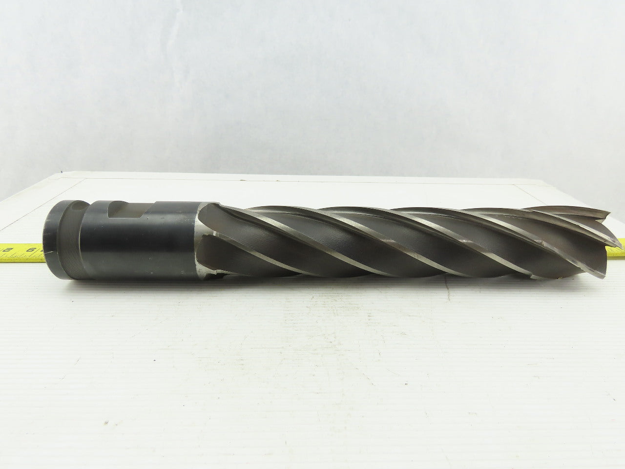 2" Right Hand 6 Flute 2"Major Cut End Mill 1-15/16" Minor Cut 13-5/8" OAL