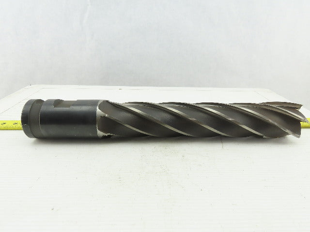2" Right Hand 6 Flute 2"Major Cut End Mill 1-15/16" Minor Cut 13-5/8" OAL