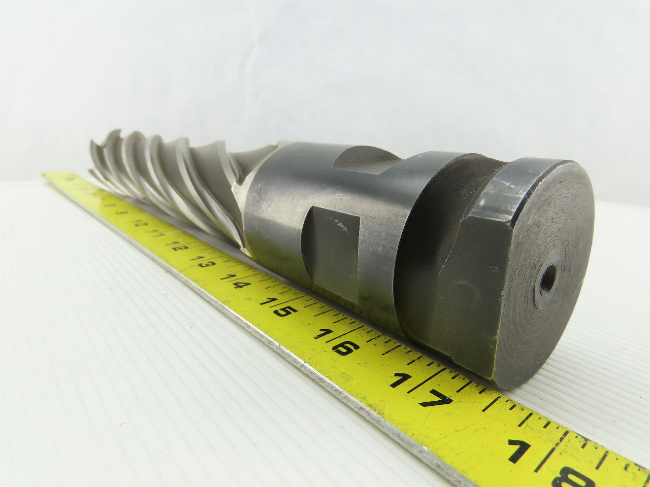 2" Right Hand 6 Flute 2"Major Cut End Mill 1-15/16" Minor Cut 13-5/8" OAL
