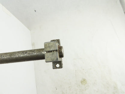 THK 36-1/2" x 16MM Linear Rod With 2 SK16 End Plates 2 SC16 Linear Slide Bushing