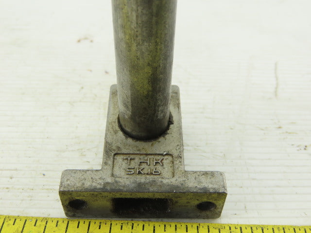 THK 36-1/2" x 16MM Linear Rod With 2 SK16 End Plates 2 SC16 Linear Slide Bushing