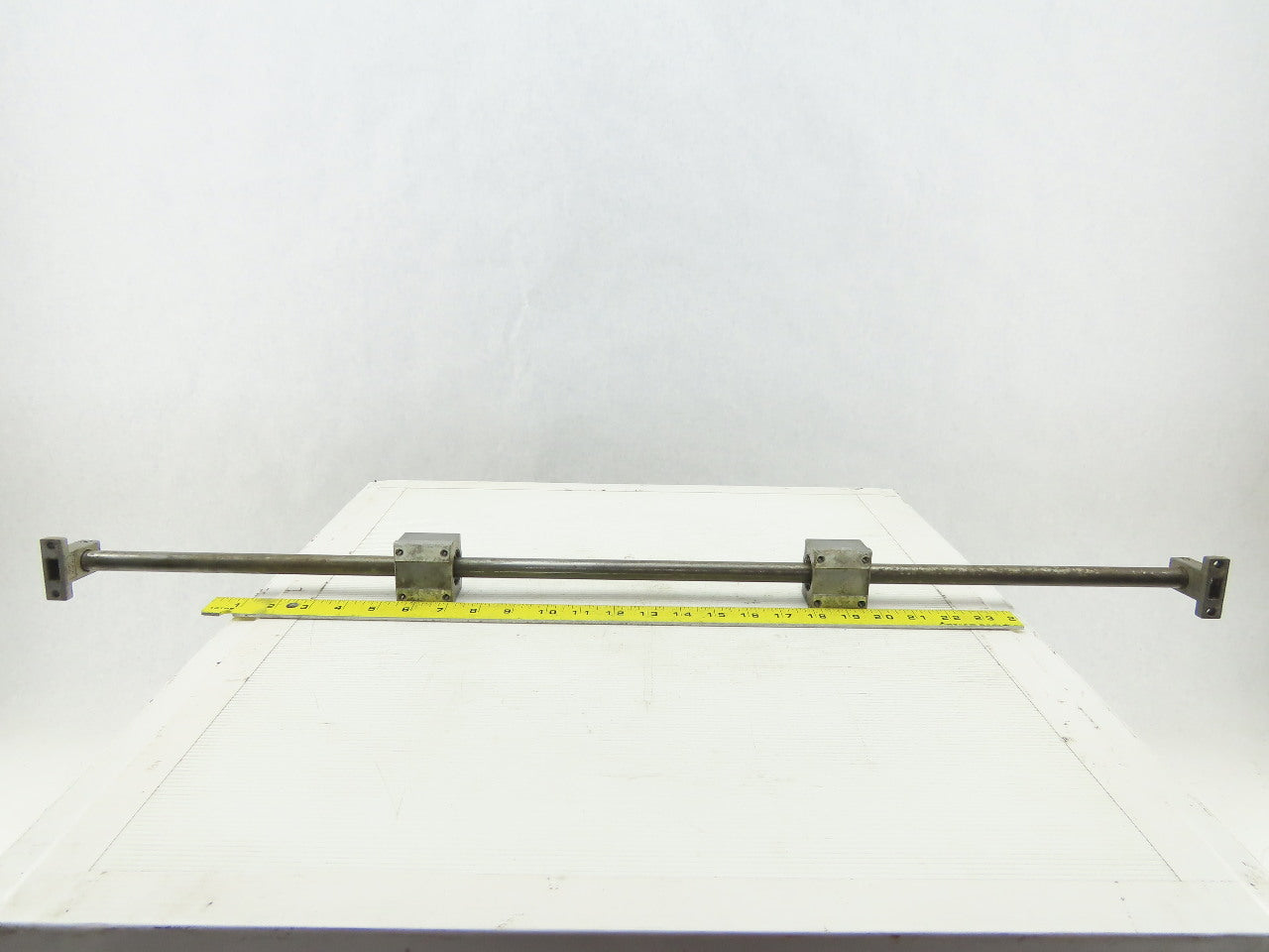 THK 36-1/2" x 16MM Linear Rod With 2 SK16 End Plates 2 SC16 Linear Slide Bushing