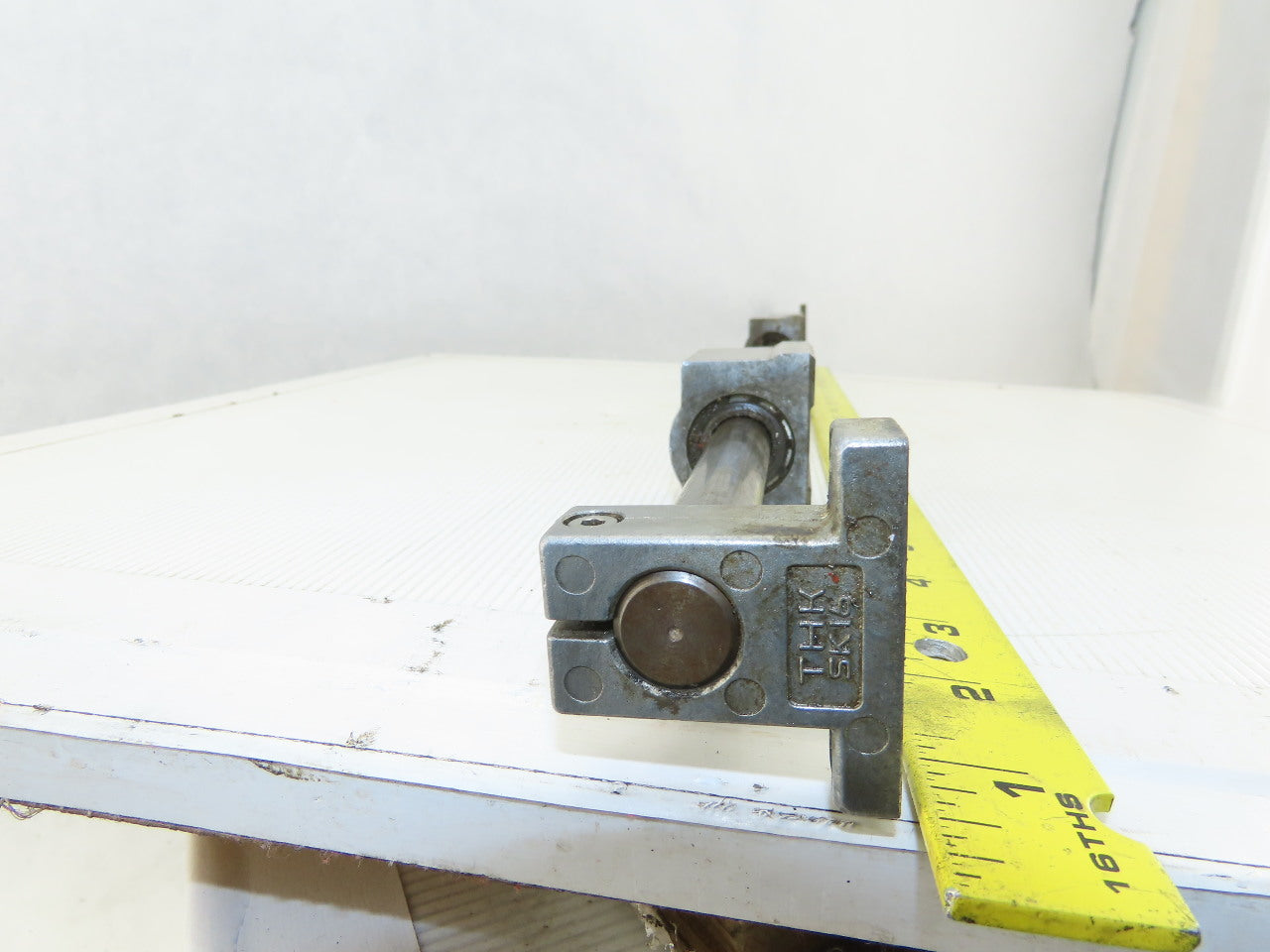 THK 36-1/2" x 16MM Linear Rod With 2 SK16 End Plates 2 SC16 Linear Slide Bushing