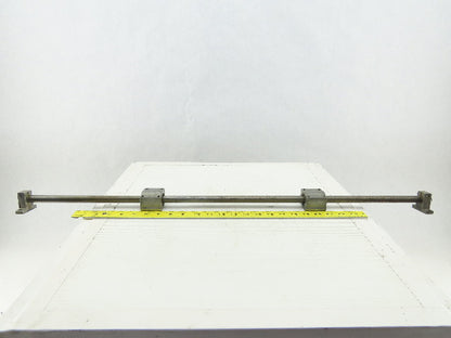 THK 36-1/2" x 16MM Linear Rod With 2 SK16 End Plates 2 SC16 Linear Slide Bushing