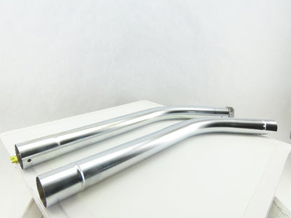 54" Wet Dry Shop Vac Atttachment 2" Diameter Slip FitMetal Tube Pipe 2 Piece Lot