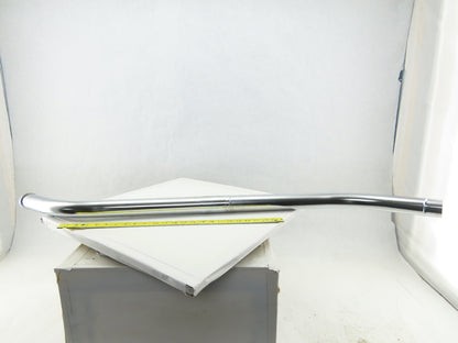 54" Wet Dry Shop Vac Atttachment 2" Diameter Slip FitMetal Tube Pipe 2 Piece Lot