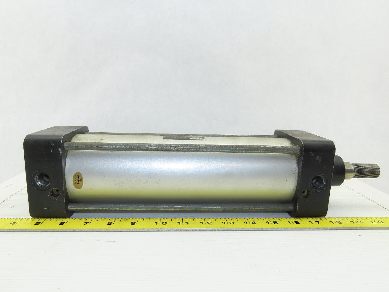 Schrader Bellows 80-2110B-0215 80mm Bore 215mm Stroke Pneumatic Air Cylinder