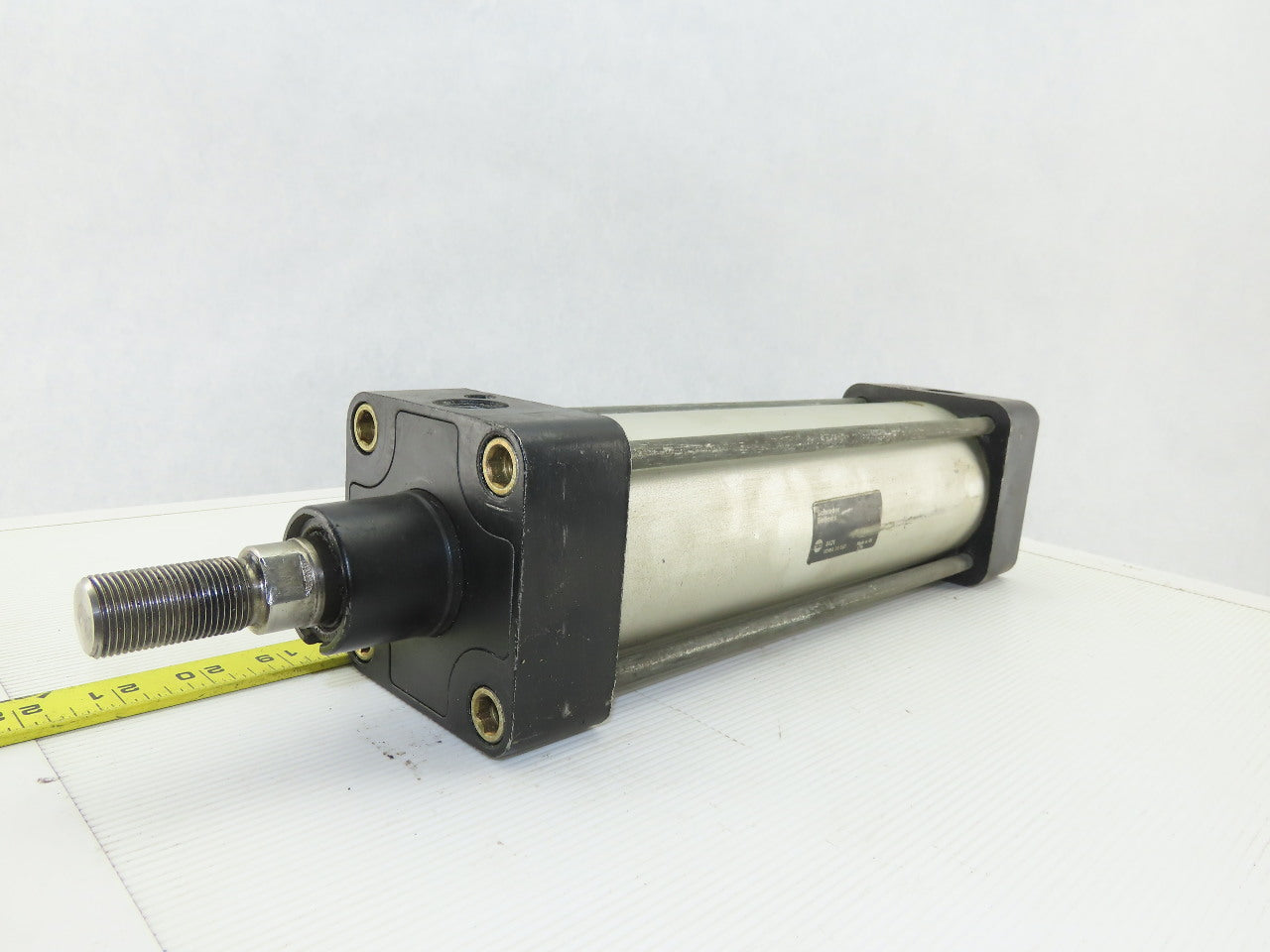 Schrader Bellows 80-2110B-0215 80mm Bore 215mm Stroke Pneumatic Air Cylinder