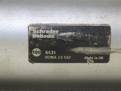Schrader Bellows 80-2110B-0215 80mm Bore 215mm Stroke Pneumatic Air Cylinder