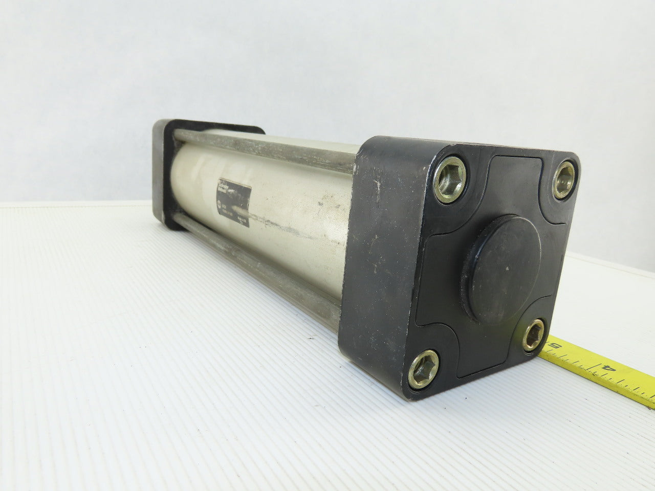 Schrader Bellows 80-2110B-0215 80mm Bore 215mm Stroke Pneumatic Air Cylinder