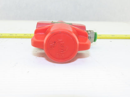 CKD HSVA-03-3X1 3/8" NPT 0-140 PSI Pneumatic Shut Off Valve Quick Exhaust