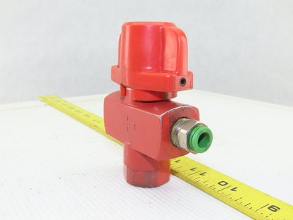 CKD HSVA-03-3X1 3/8" NPT 0-140 PSI Pneumatic Shut Off Valve Quick Exhaust