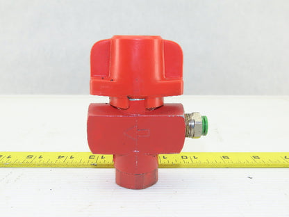 CKD HSVA-03-3X1 3/8" NPT 0-140 PSI Pneumatic Shut Off Valve Quick Exhaust