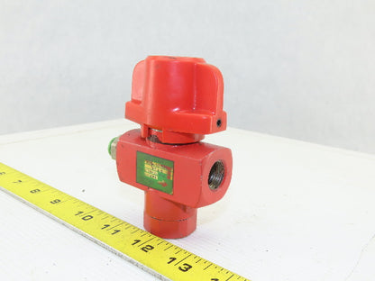 CKD HSVA-03-3X1 3/8" NPT 0-140 PSI Pneumatic Shut Off Valve Quick Exhaust