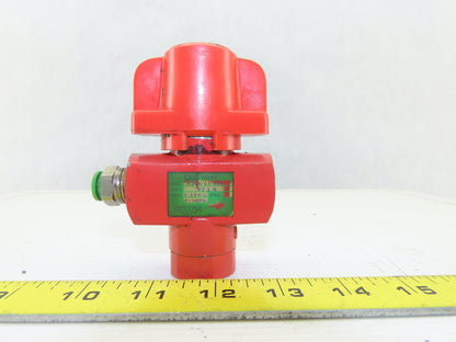 CKD HSVA-03-3X1 3/8" NPT 0-140 PSI Pneumatic Shut Off Valve Quick Exhaust