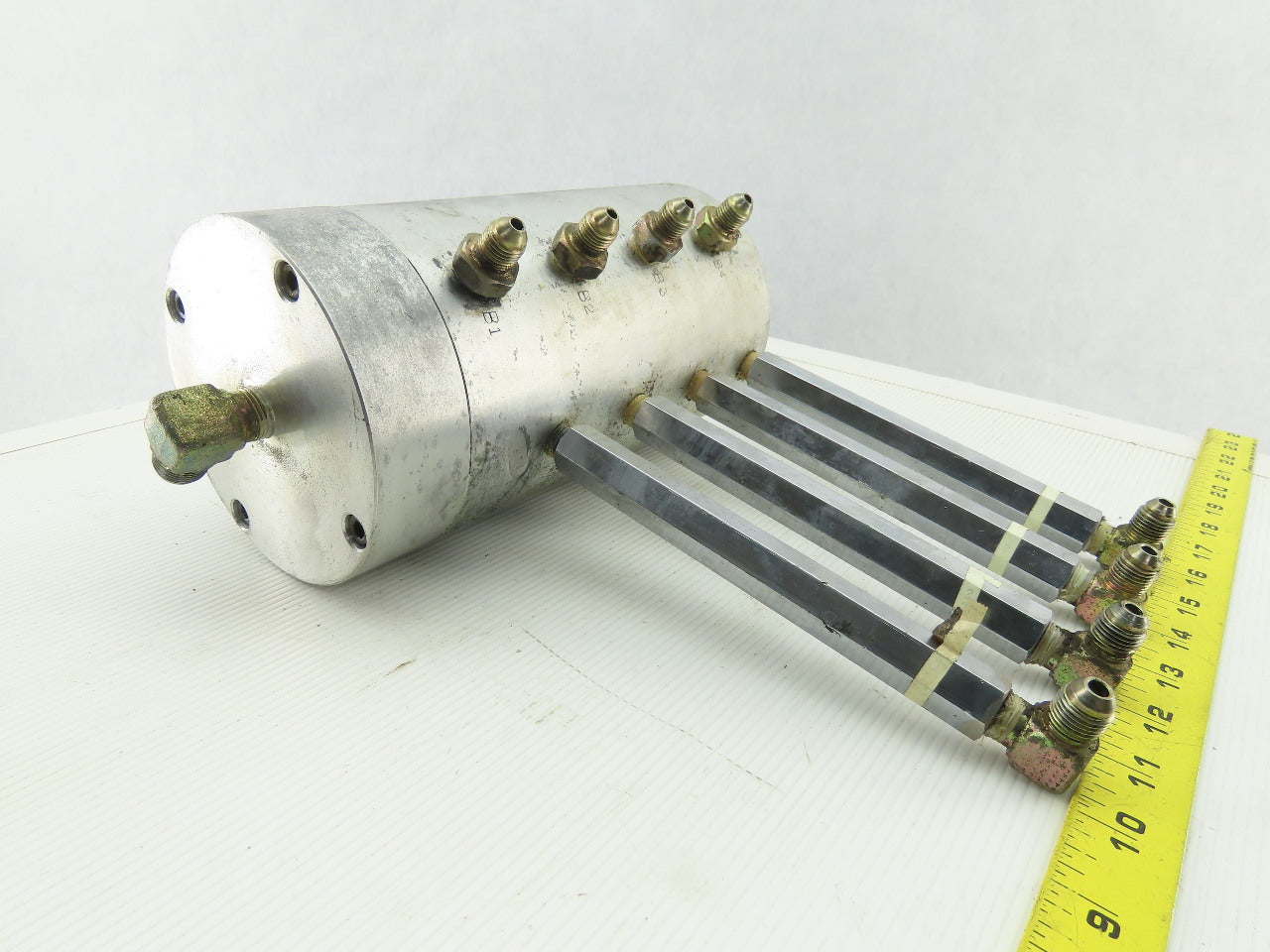 Kitako MT4-170 Hydraulic Spindle Motor 9 Port 60mm Bore From CNC Lathe