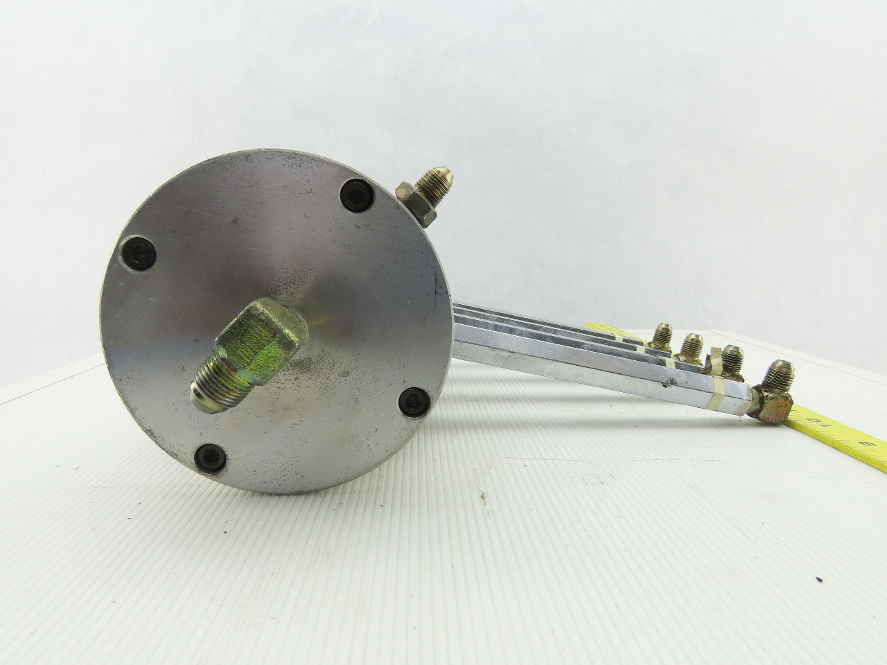 Kitako MT4-170 Hydraulic Spindle Motor 9 Port 60mm Bore From CNC Lathe