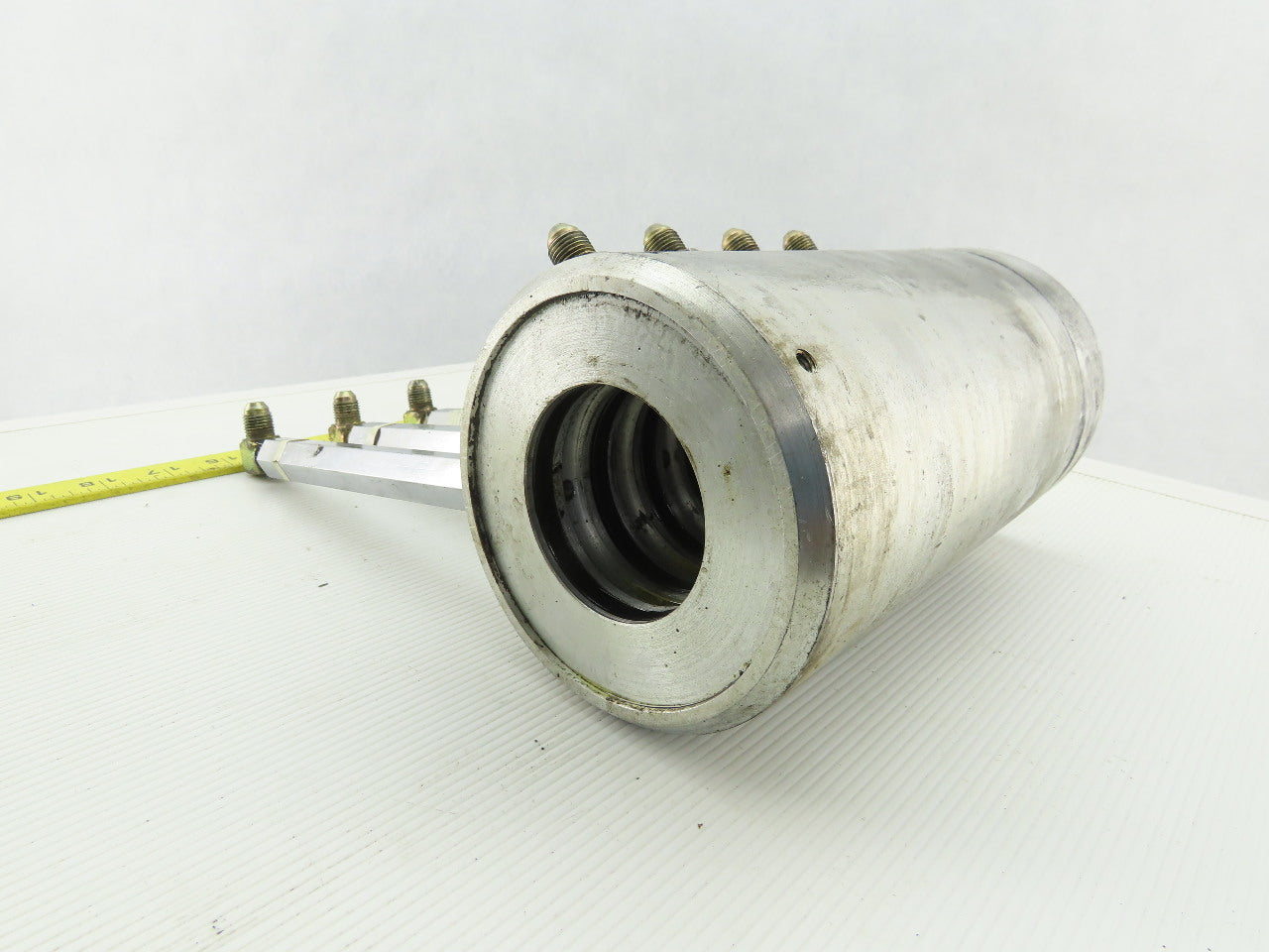 Kitako MT4-170 Hydraulic Spindle Motor 9 Port 60mm Bore From CNC Lathe