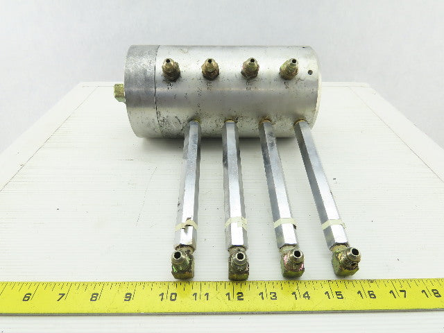 Kitako MT4-170 Hydraulic Spindle Motor 9 Port 60mm Bore From CNC Lathe