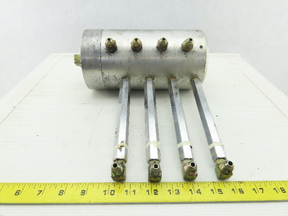 Kitako MT4-170 Hydraulic Spindle Motor 9 Port 60mm Bore From CNC Lathe