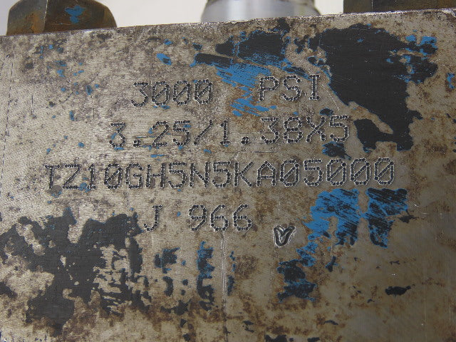 Vickers 3.25" Bore 5" Stroke 3000 PSI Hydraulic Cylinder