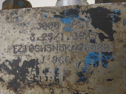 Vickers 3.25" Bore 5" Stroke 3000 PSI Hydraulic Cylinder