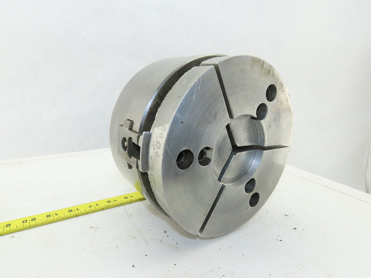 Kitagawa N-08 8" CNC Lathe Independent Chuck W/ Dillon Soft Jaws