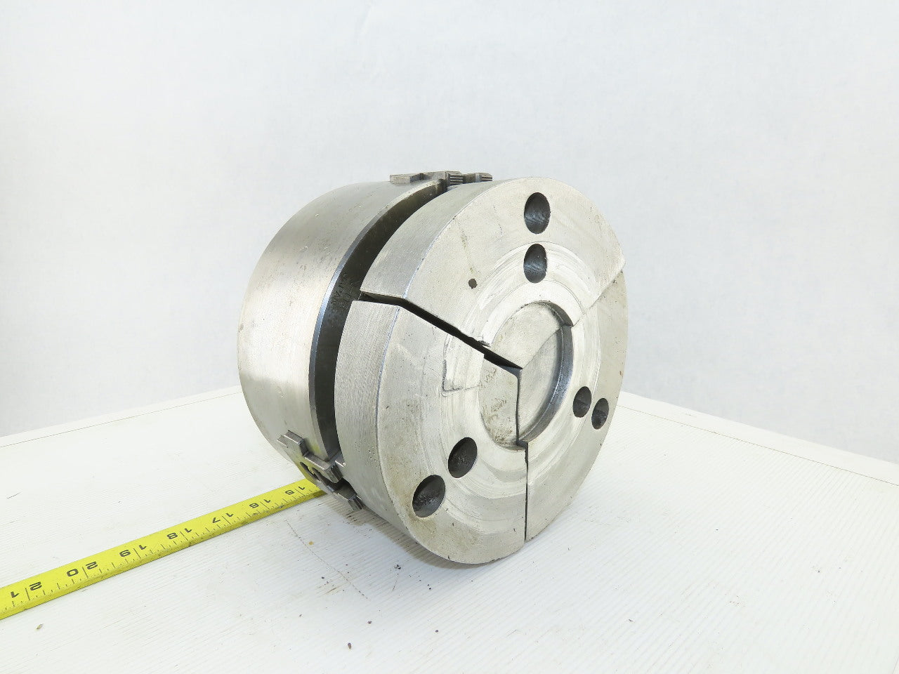 Kitagawa N-08 8" CNC Lathe Independent Chuck W/ Dillon Soft Jaws