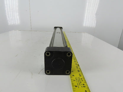 Schrader Bellows Stainless Steel Shaft 80MM Bore 635MM Stroke Pneumatic Cylinder