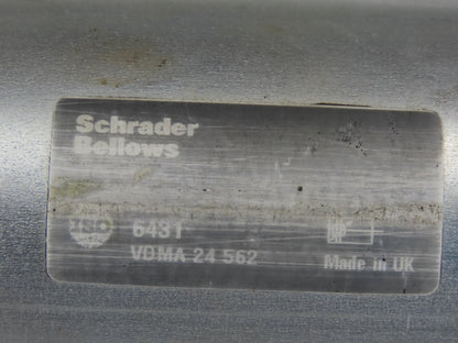 Schrader Bellows Stainless Steel Shaft 80MM Bore 635MM Stroke Pneumatic Cylinder