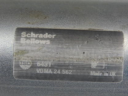 Schrader Bellows Stainless Steel Shaft 80MM Bore 635MM Stroke Pneumatic Cylinder