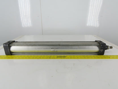 Schrader Bellows Stainless Steel Shaft 80MM Bore 635MM Stroke Pneumatic Cylinder