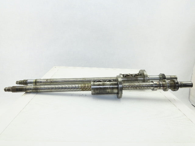 Kitako 28mm x  700mm Ball Screw Assembly  From CNC Lathe Lot Of 2