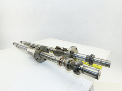 Kitako 28mm x  700mm Ball Screw Assembly  From CNC Lathe Lot Of 2