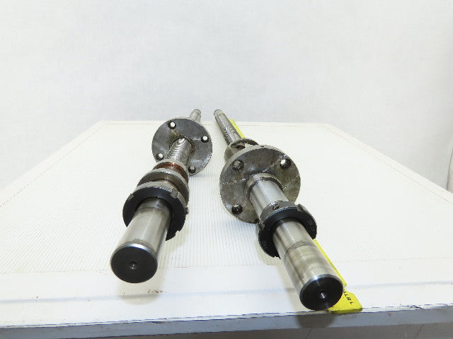 Kitako 28mm x  700mm Ball Screw Assembly  From CNC Lathe Lot Of 2