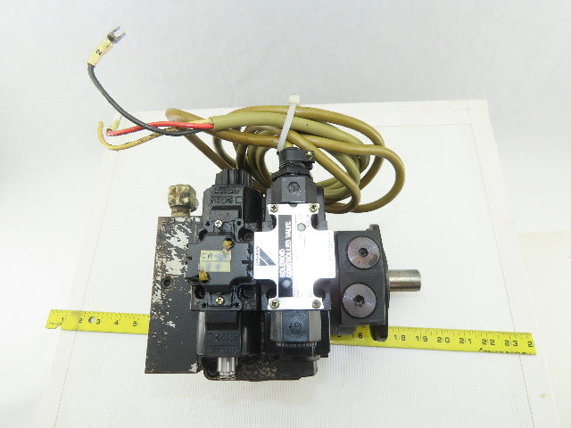 Daikin EDM 174A-1R2-3-10-052 Hydraulic Motor W/ Valves 1" Shaft 100V