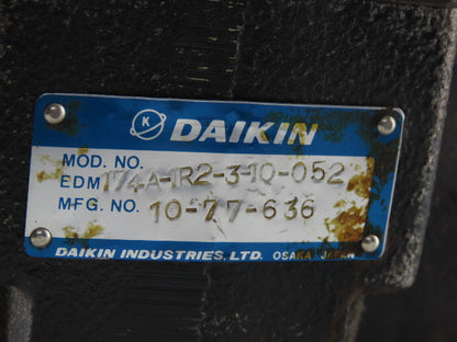 Daikin EDM 174A-1R2-3-10-052 Hydraulic Motor W/ Valves 1" Shaft 100V