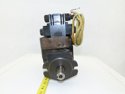Daikin EDM 174A-1R2-3-10-052 Hydraulic Motor W/ Valves 1" Shaft 100V