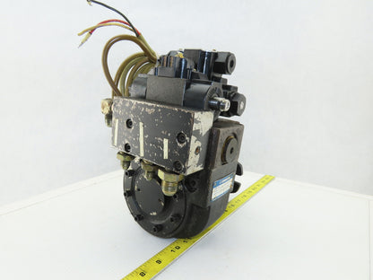 Daikin EDM 174A-1R2-3-10-052 Hydraulic Motor W/ Valves 1" Shaft 100V