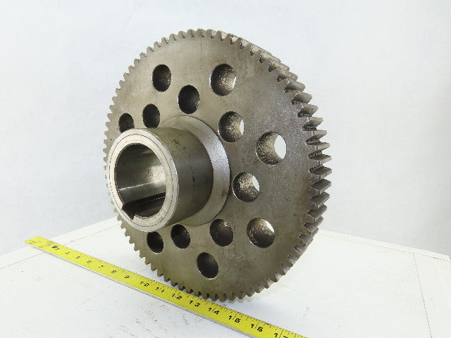 303mm OD 74T 13mm Pitch 45mm Wide 70mm Bore External Tooth Spur Gear