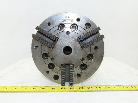 Kitagawa N-8 8"  3 Jaw Power Lathe Chuck 4760 RPM