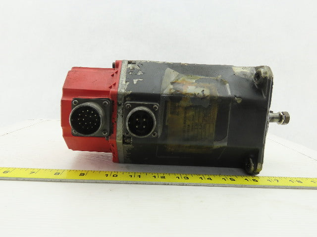Fanuc A06B-0313-B005 127V AC 3000 PRM 8 Pole 4.20A AC Servo Motor