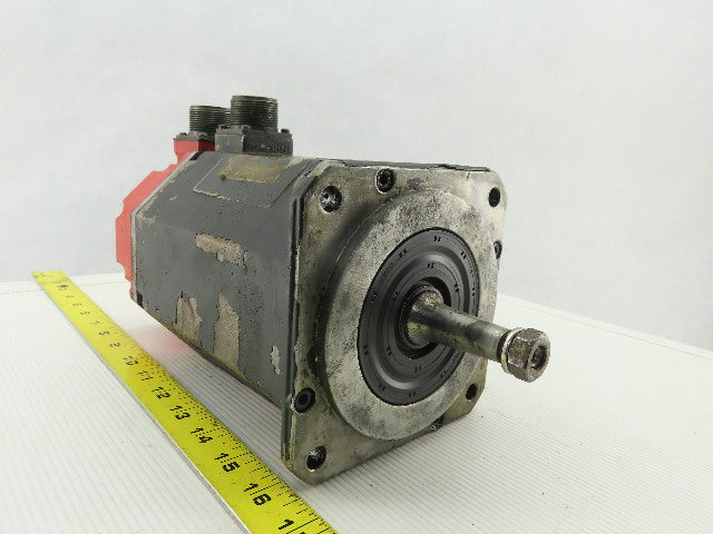 Fanuc A06B-0313-B005 127V AC 3000 PRM 8 Pole 4.20A AC Servo Motor