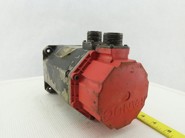 Fanuc A06B-0313-B005 127V AC 3000 PRM 8 Pole 4.20A AC Servo Motor