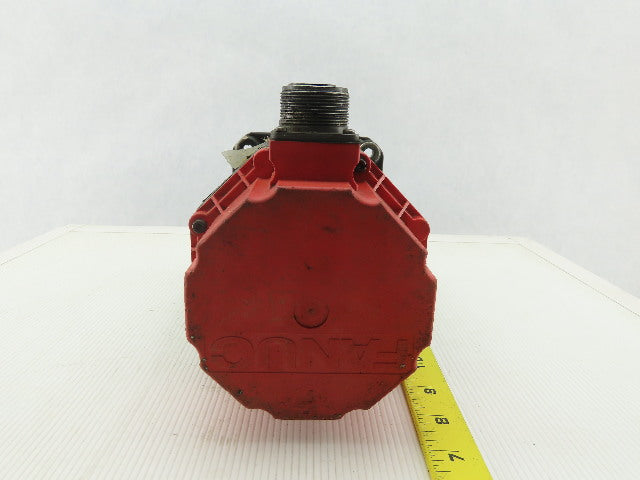 Fanuc A06B-0313-B005 127V AC 3000 PRM 8 Pole 4.20A AC Servo Motor
