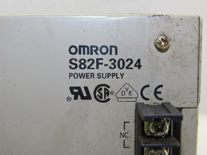 Omron S82F-3024 100-120 200-240V Input 24VDC Output Power Supply