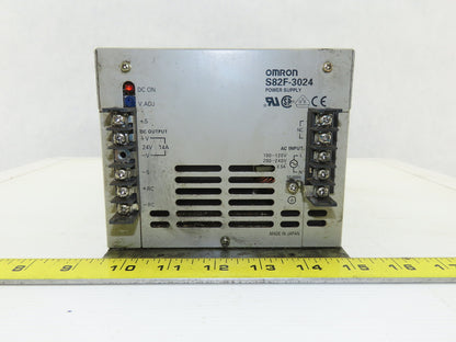 Omron S82F-3024 100-120 200-240V Input 24VDC Output Power Supply