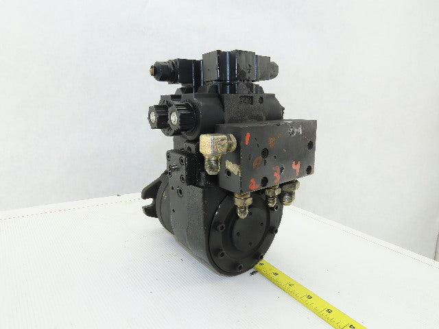 Daikin EDM 174A-1R2-3-10-052 Hydraulic Motor W/ Valves 1" Shaft