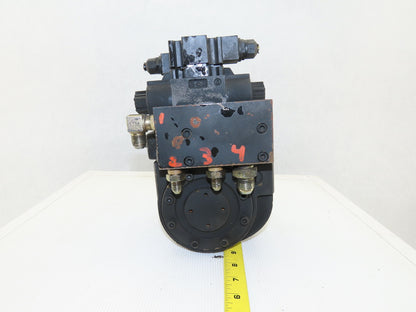 Daikin EDM 174A-1R2-3-10-052 Hydraulic Motor W/ Valves 1" Shaft